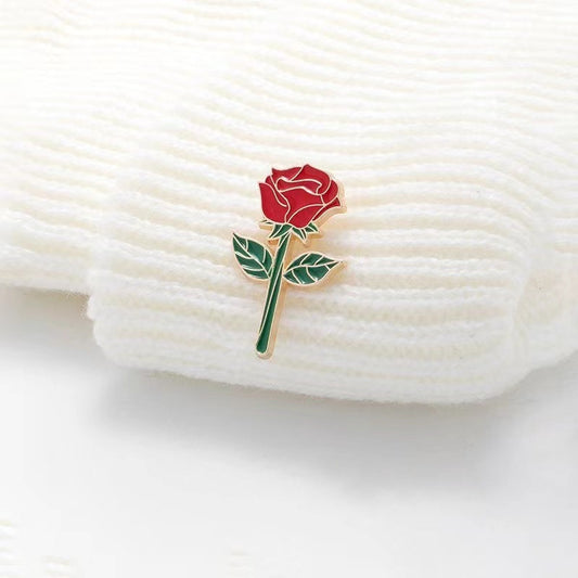 Valentine Rose Pin Badges Supplier