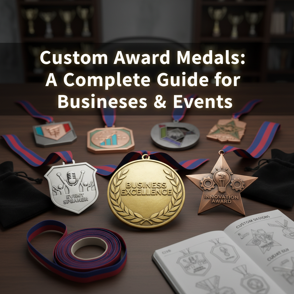 Custom Award Medals: A Complete Guide for Businesses & Events