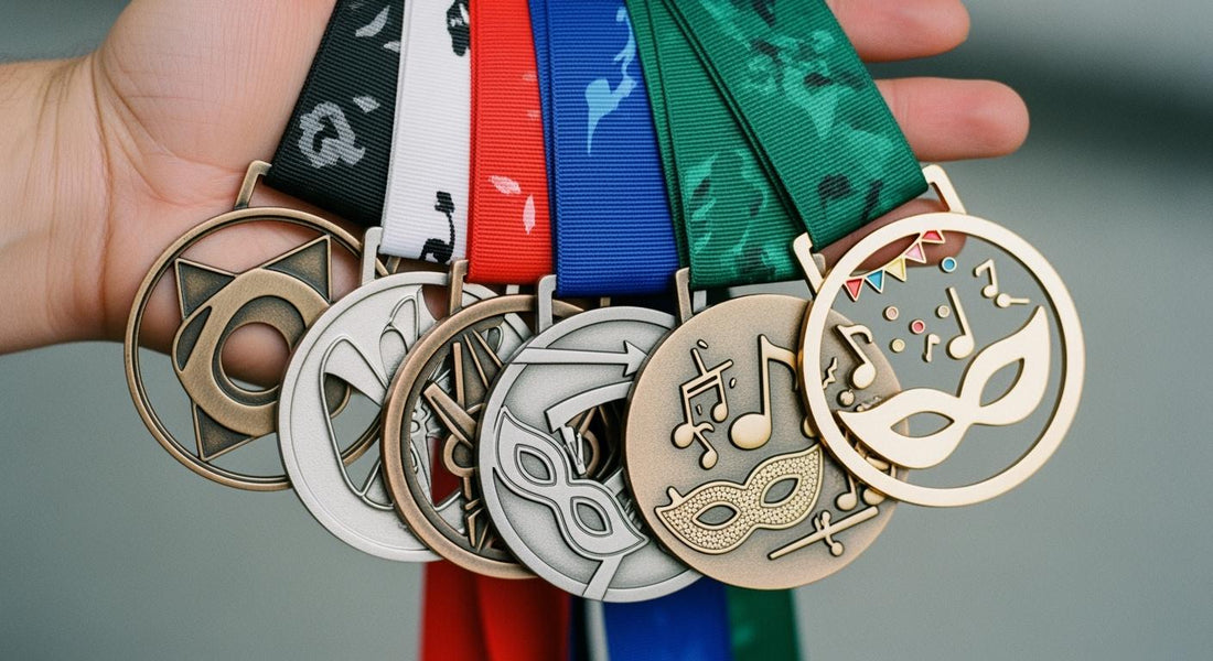 Moderne Karnevalsmedaillen für Ihr Event