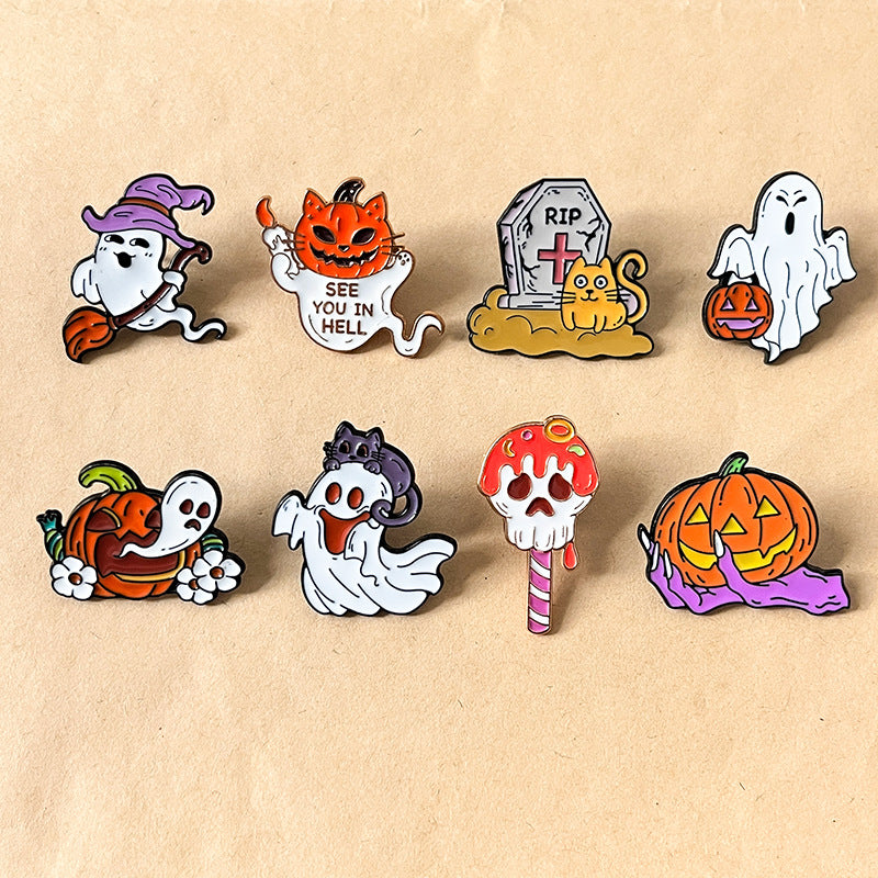 Wholesale Halloween Enamel Pins