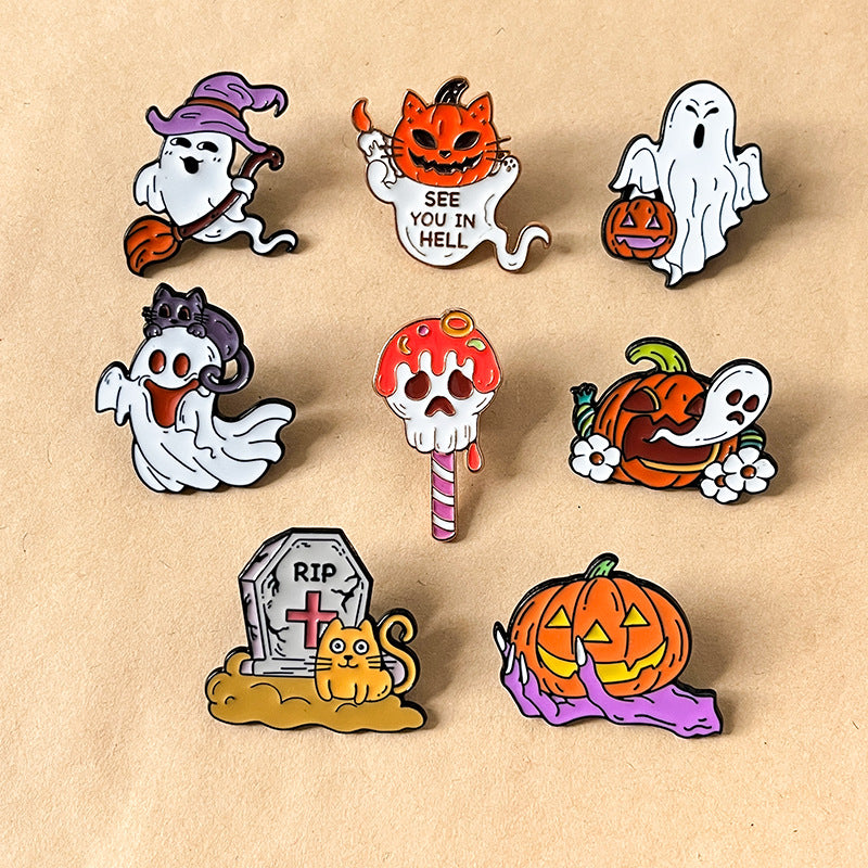 Wholesale Halloween Enamel Pins