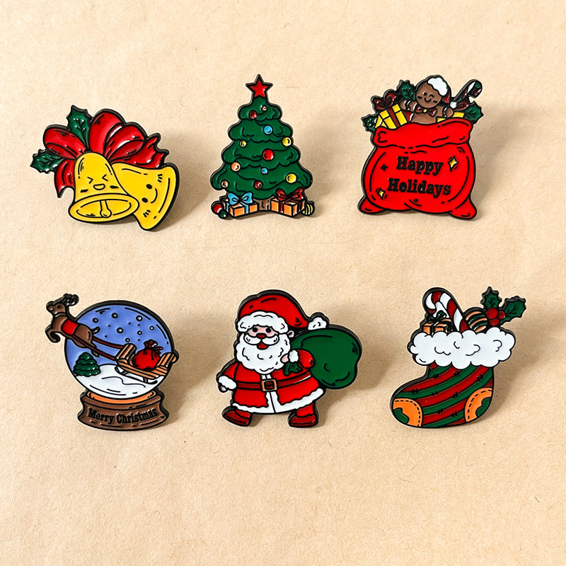 Wholesale Christmas Enamel Pins