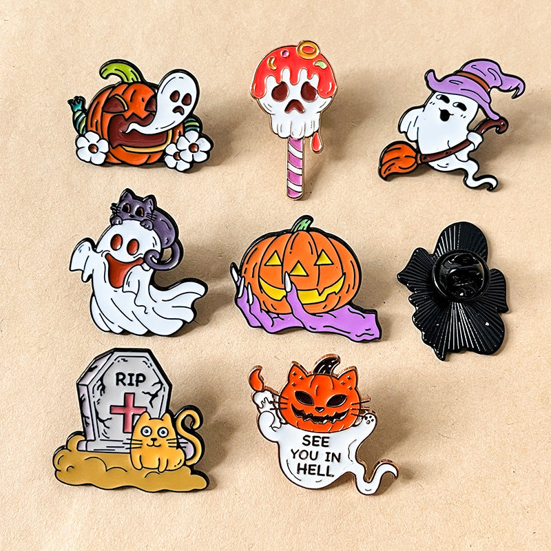 Wholesale Halloween Enamel Pins