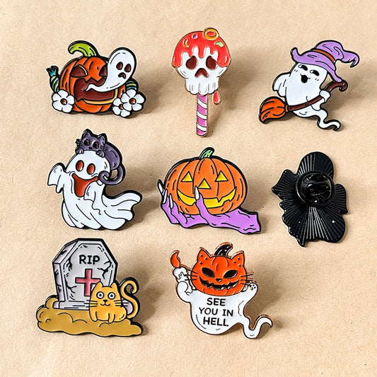 Wholesale Halloween Enamel Pins