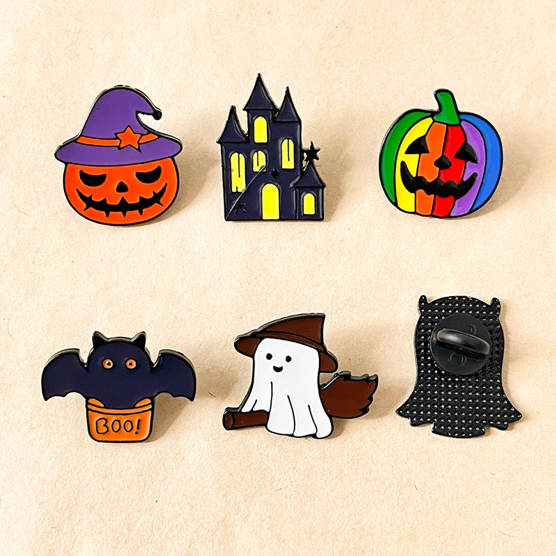 Wholesale Cute Ghost Enamel Pin for Halloween