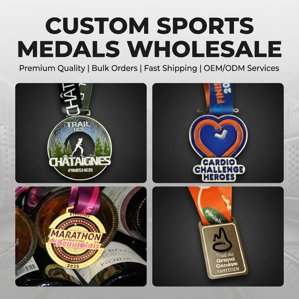 Custom Sports Medals Wholesale & Custom