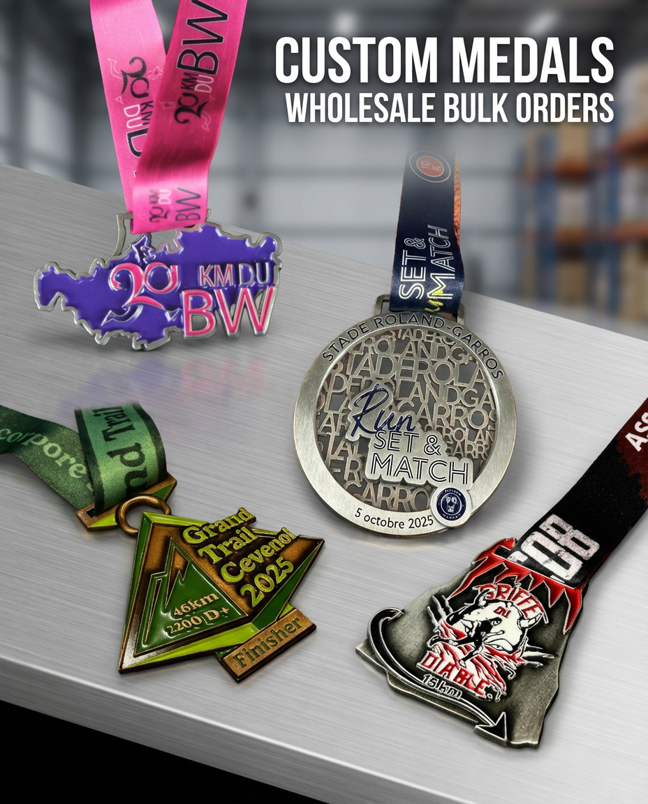 Custom Sports Medals Wholesale Factory
