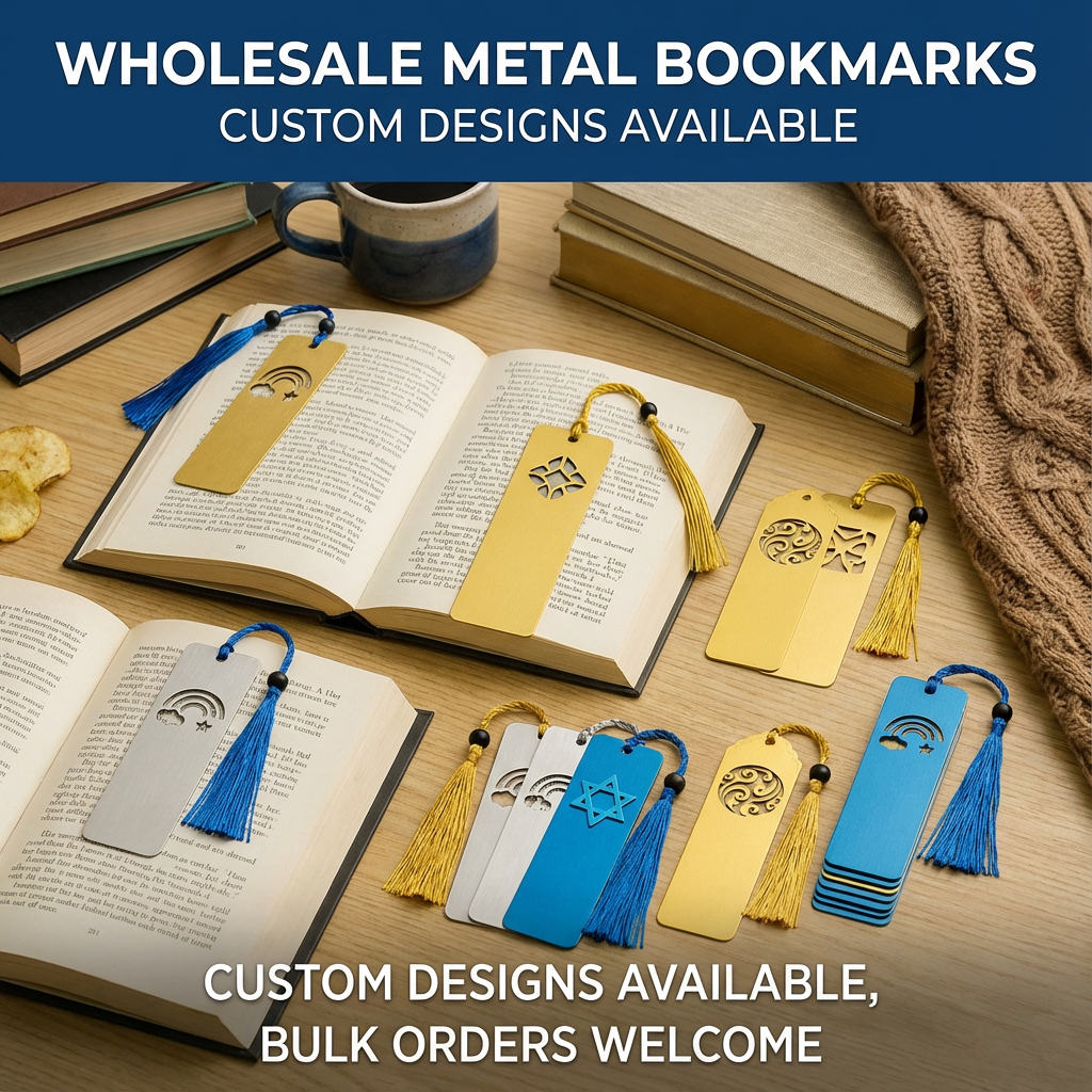 Custom Metal Bookmarks Wholesale & OEM