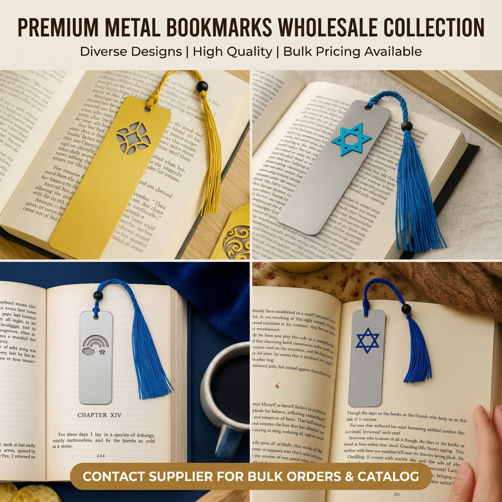 Custom Metal Bookmarks Wholesale & OEM