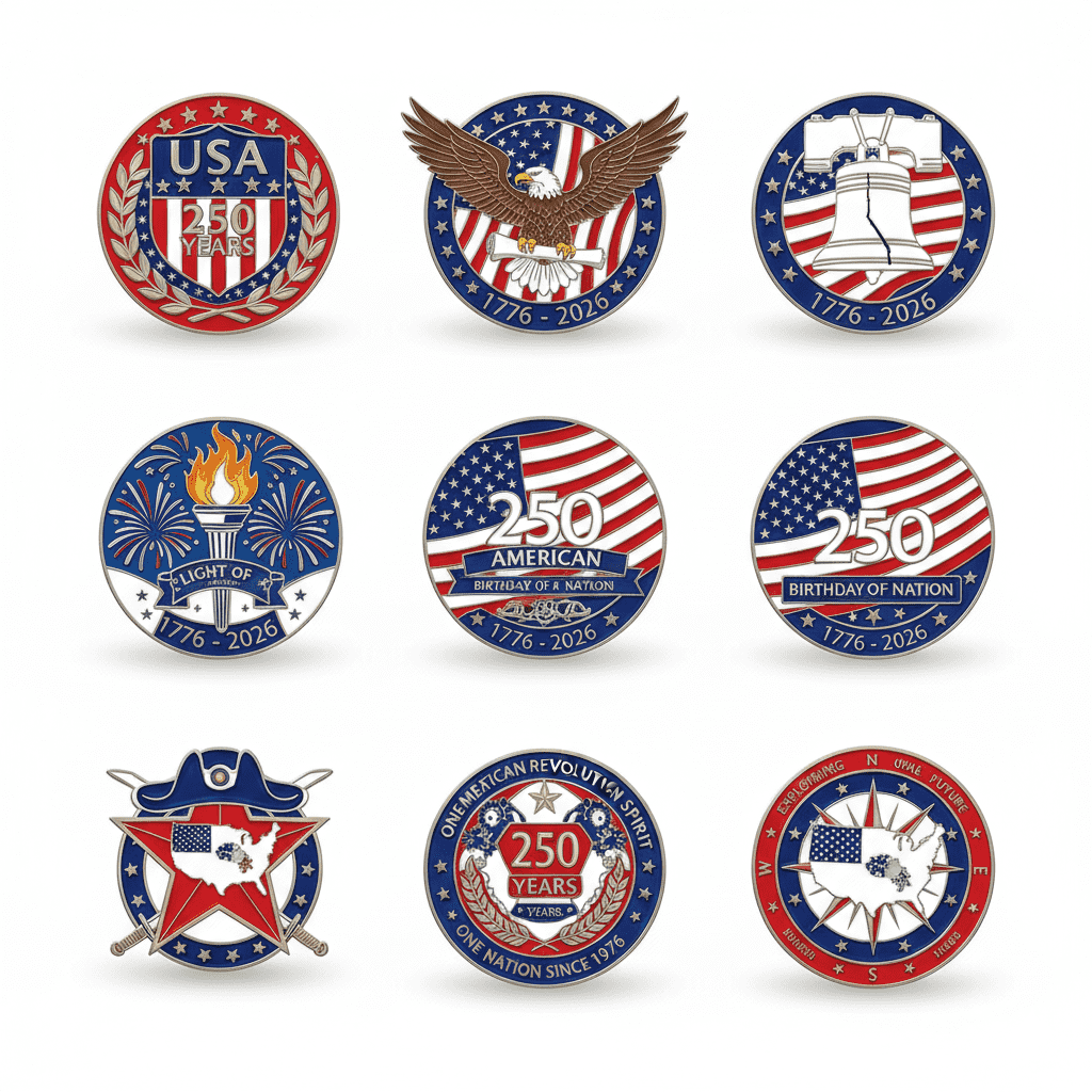 USA 250th Anniversary Coins Wholesale & Custom