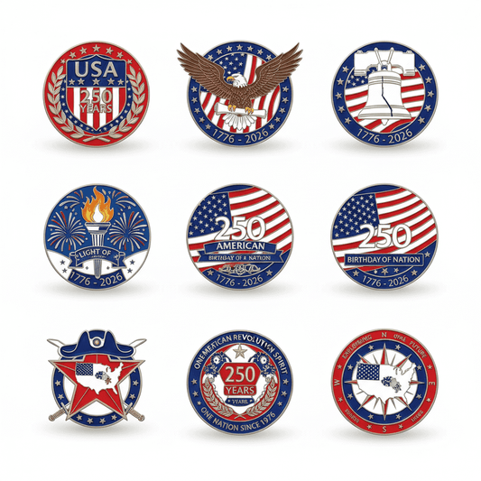 USA 250th Anniversary Coins Wholesale & Custom