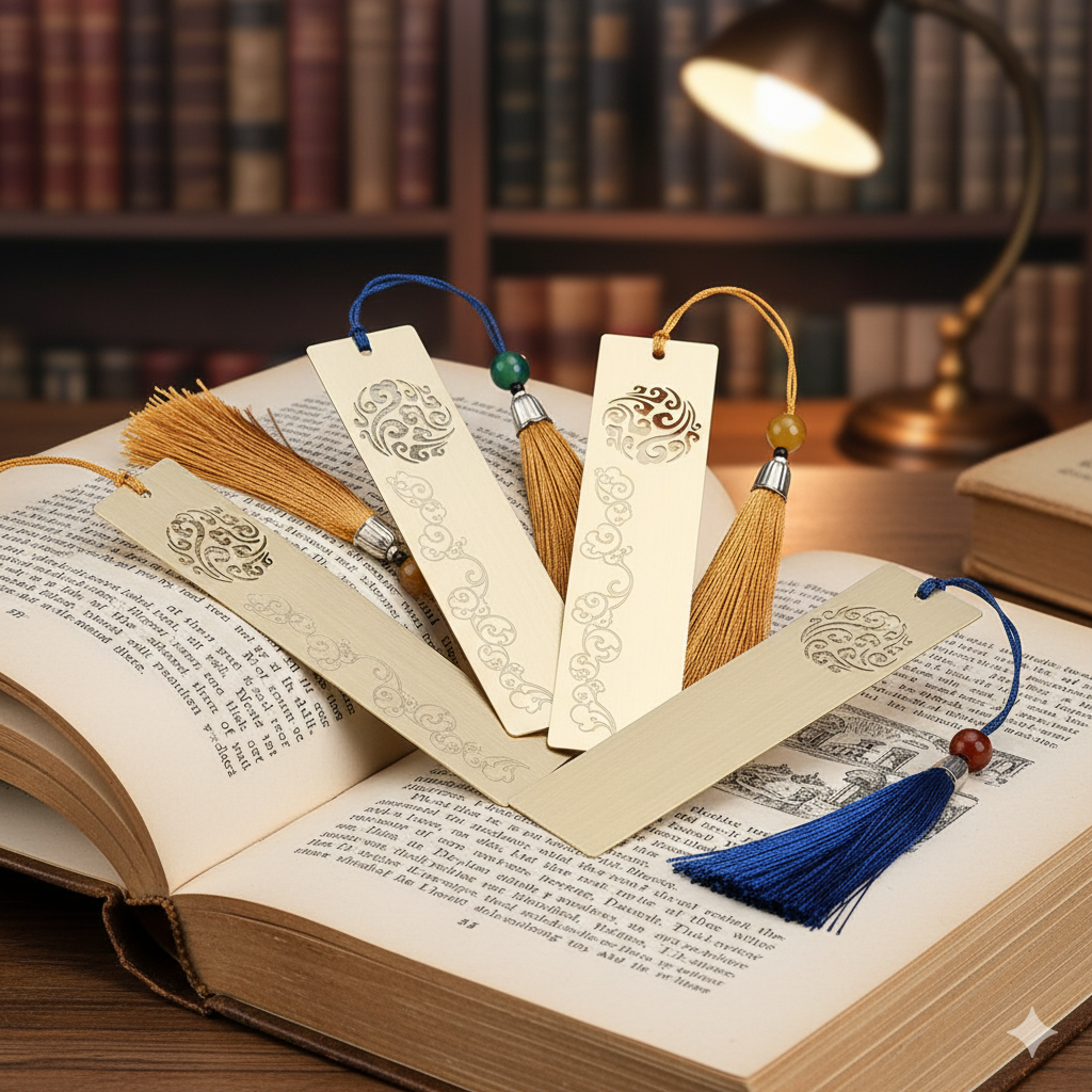 Metal Bookmarks Wholesale & Custom