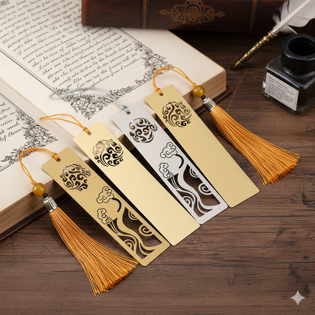Metal Bookmarks Wholesale & Custom