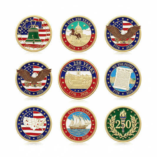 USA 250th Anniversary Coins Wholesale & Custom