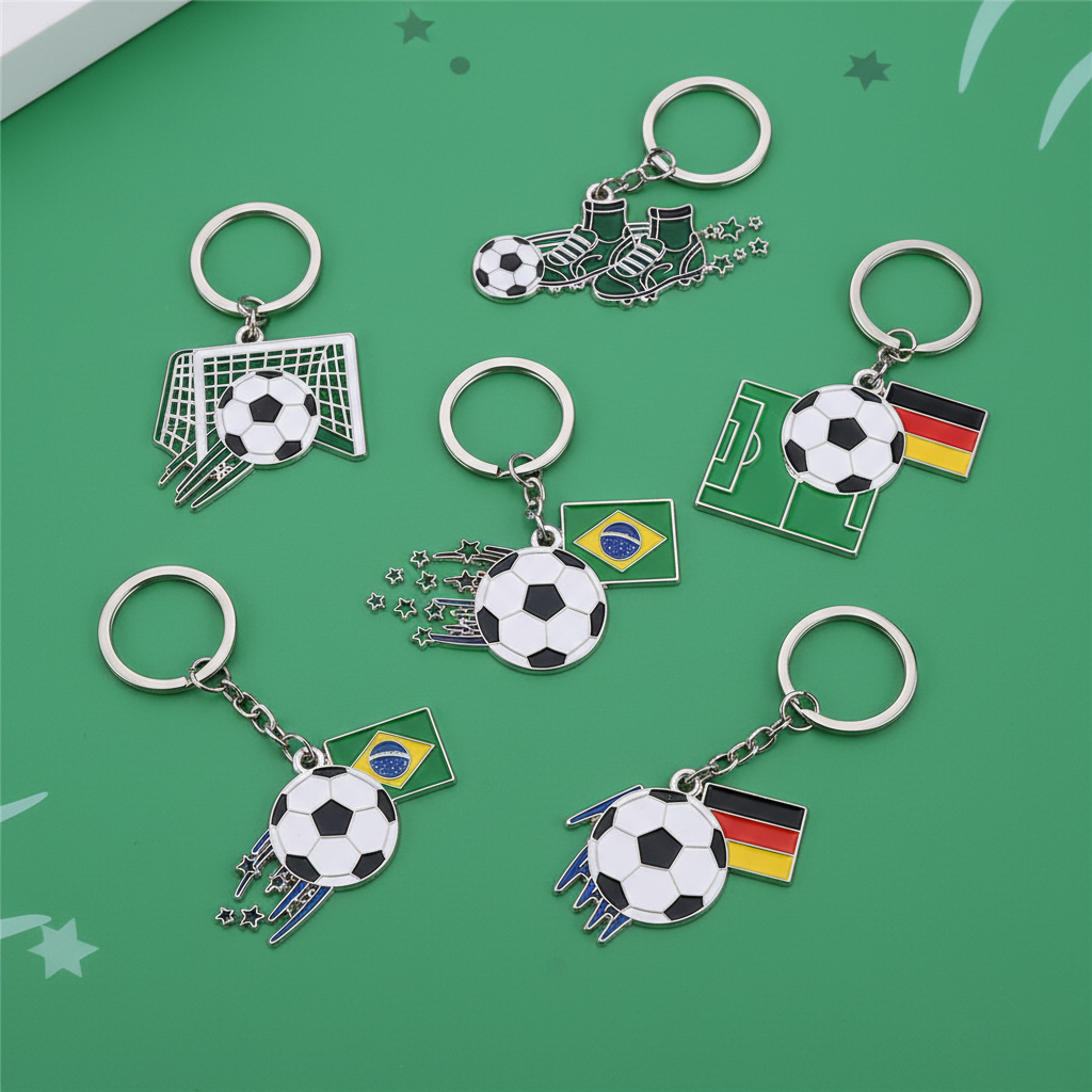 Soccer Keychains Wholesale & Custom
