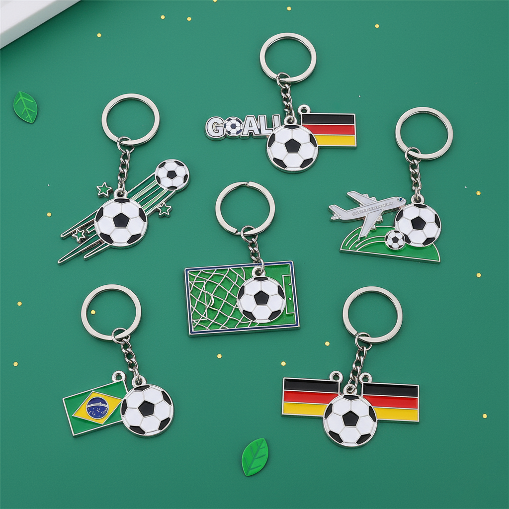 Soccer Keychains Wholesale & Custom