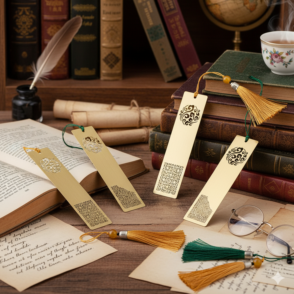 Metal Bookmarks Wholesale & Custom