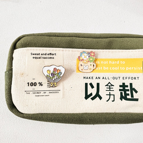 Custom Flower Enamel Pins Bulk