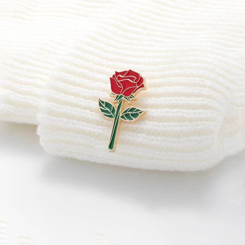 Valentine Rose Pin Badges Supplier