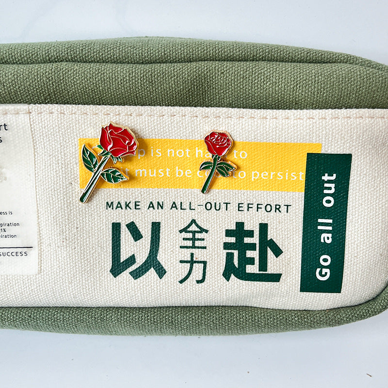 Valentine Rose Pin Badges Supplier