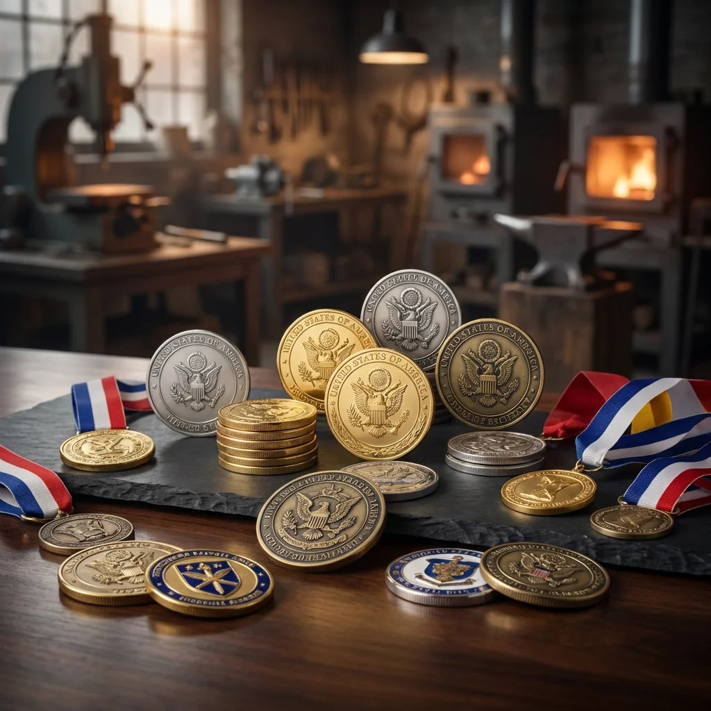 Easun Gifts Custom Medals and Challenge Coins Factory Hero Banner