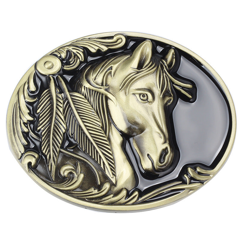 Horse Belt Buckles Wholesale & Custom