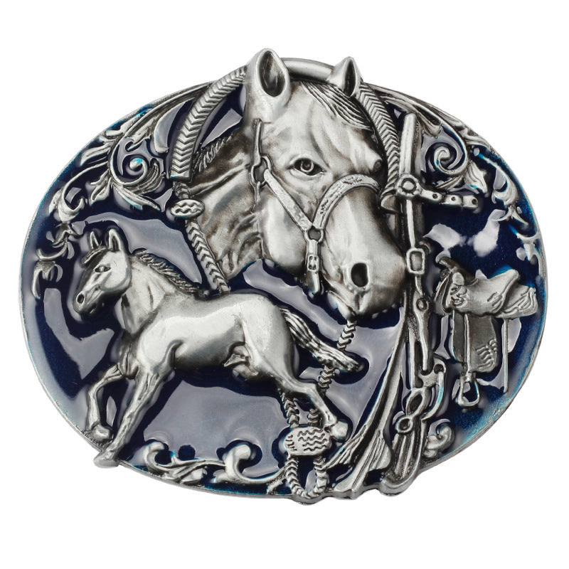 Horse Belt Buckles Wholesale & Custom